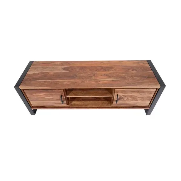 TV Unit for 55" TVs - Dark Wood, Solid Wood