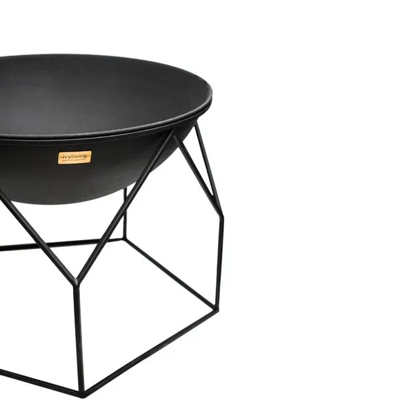 Buckingham Fire Bowl - Black, Iron