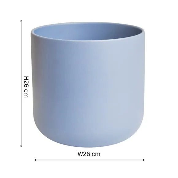 Ceramic Plant Pot - Blue, Ceramic