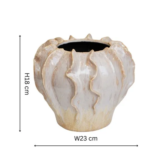 Coral Reef Ceramic Vase - Pink, Ceramic