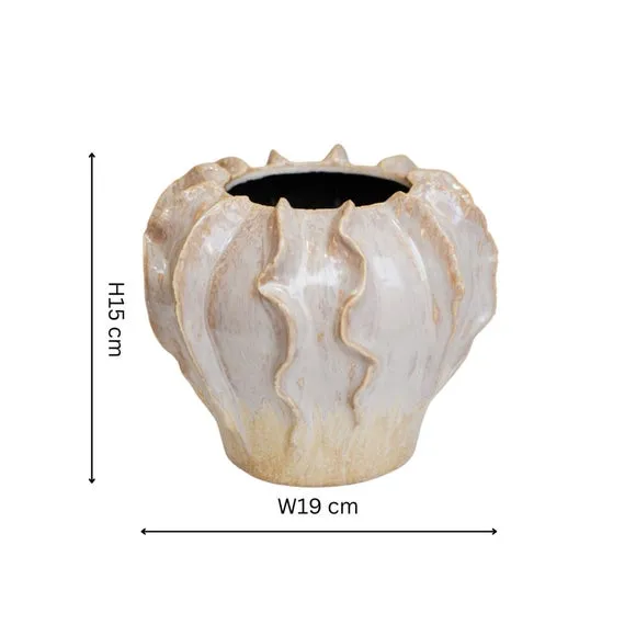 Coral Reef Ceramic Vase - Pink, Ceramic