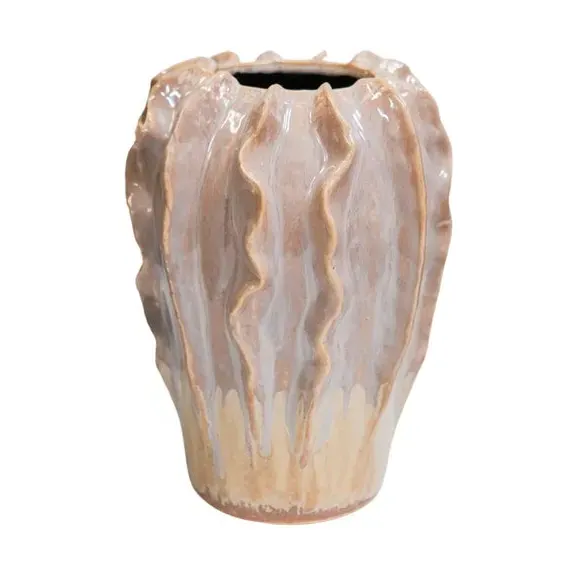 Coral Reef Ceramic Vase - Pink, Ceramic