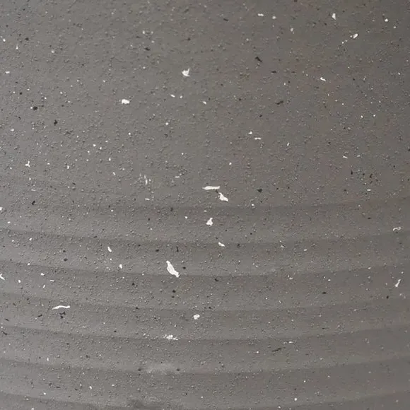 Handled Plant Pot - Slate, Terrazzo