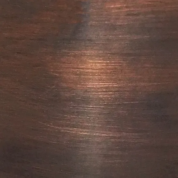 Hanging Plant Pot - Mocha, Spun Metal