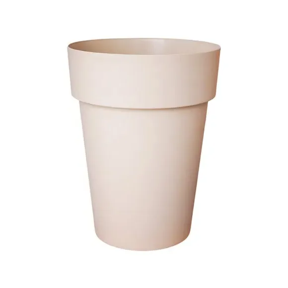 High Planter with Drainage - Natural, Plastic