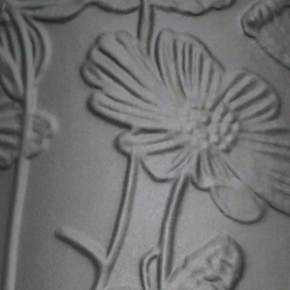 Meadow Plant Pot - Grey, Stoneware