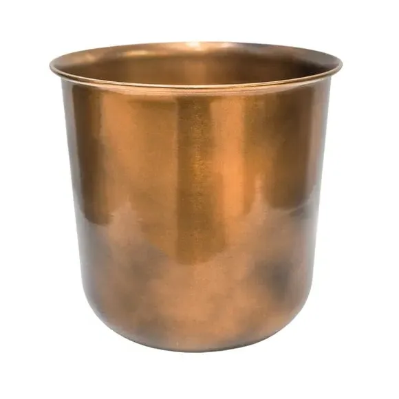 Metal Plant Pot - Copper