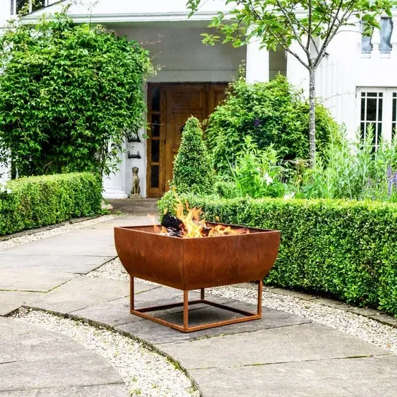 Outdoor Fire Bowl - Rust, Iron