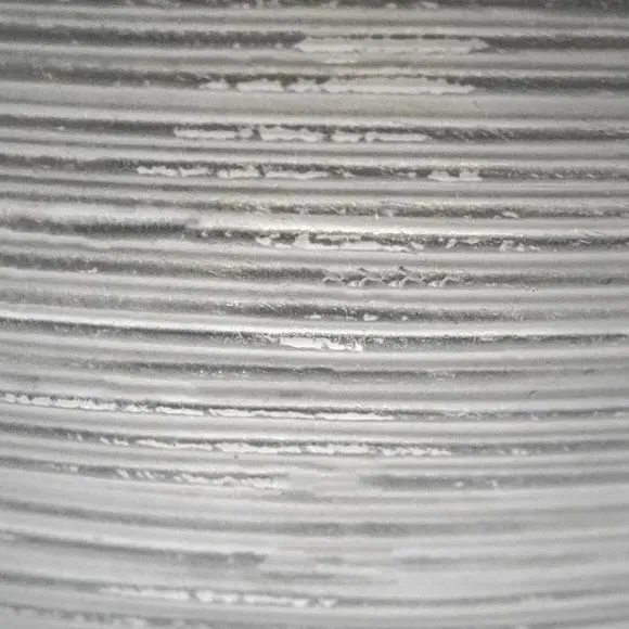 Oval Plant Pot with Handles - Grey, Iron