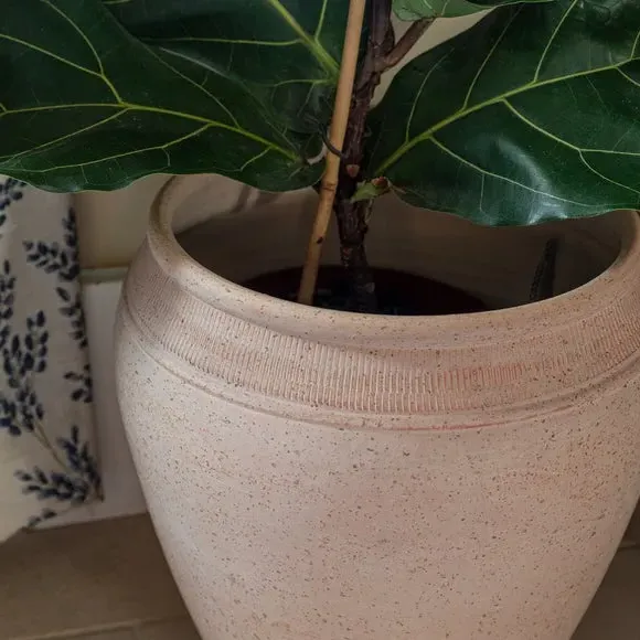 Plant Pot with Premium Glaze - Natural, Terracotta