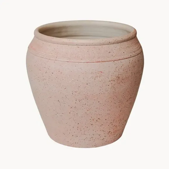 Plant Pot with Premium Glaze - Natural, Terracotta image