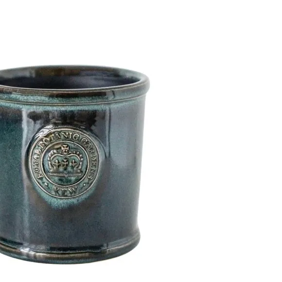 Reactive Glaze Plant Pot - Emerald, Ceramic