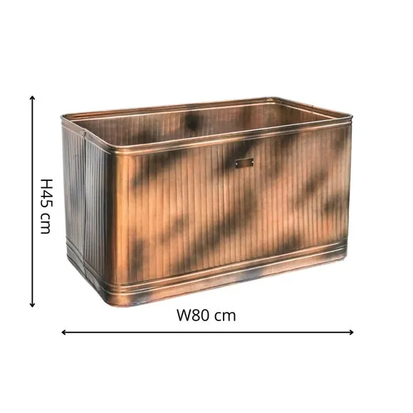 Rectangular Planter - Copper