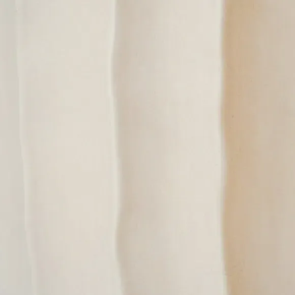 Ripple Plant Pot - Ivory, Ceramic