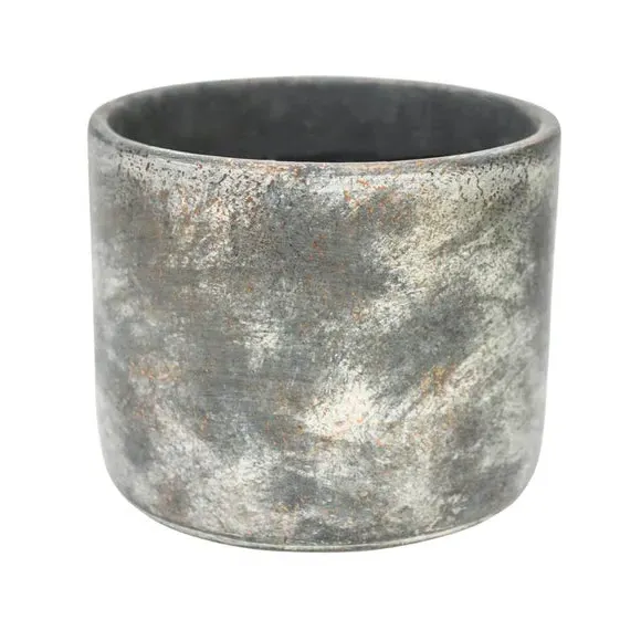 Round Plant Pot with Waterproof - Earth, Ceramic