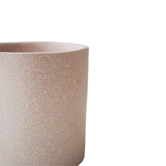 Set of 3 Plant Pots - Blush, Terrazzo