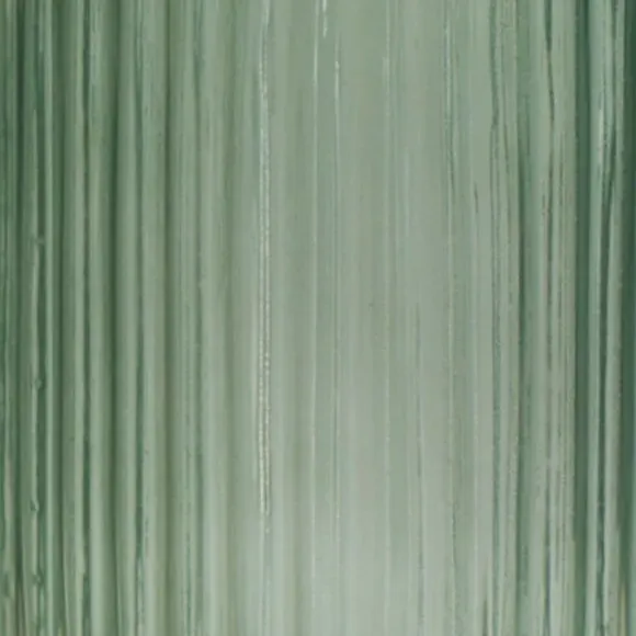 Tall Ribbed Vase - Sage