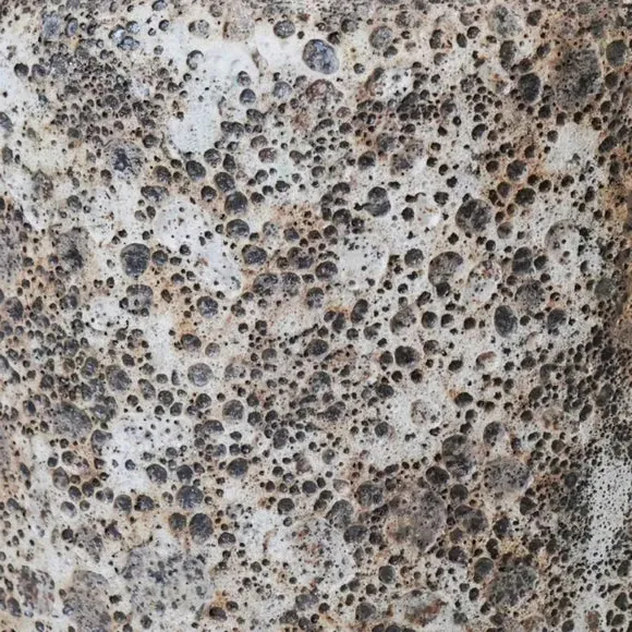 Textured Plant Pot - Grey