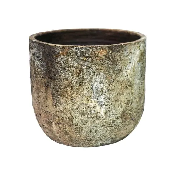 Textured Plant Pot - Natural, Ceramic