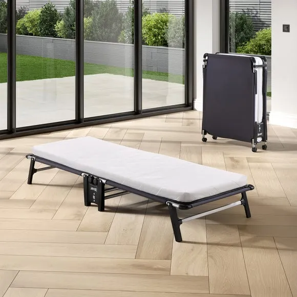 Folding Bed with e-Fibre Mattress - White image