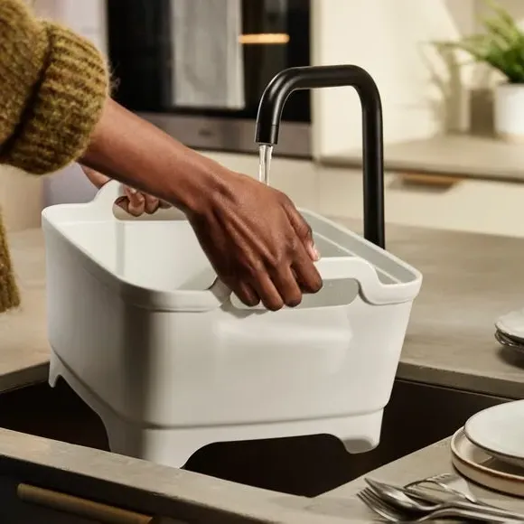 Drain Bowl with Integrated Plug - Stone image