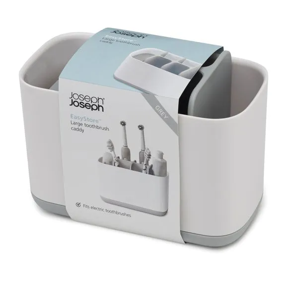 Extra Large Toothbrush Caddy - White