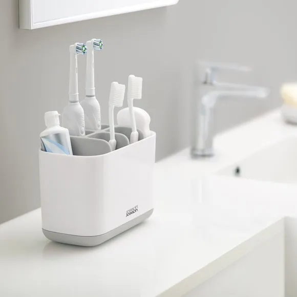 Extra Large Toothbrush Caddy - White