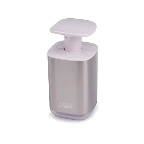 Steel Soap Dispenser - White, Stainless Steel