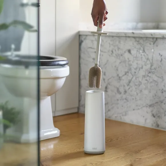 Toilet Brush with Flexible Head - Ecru image