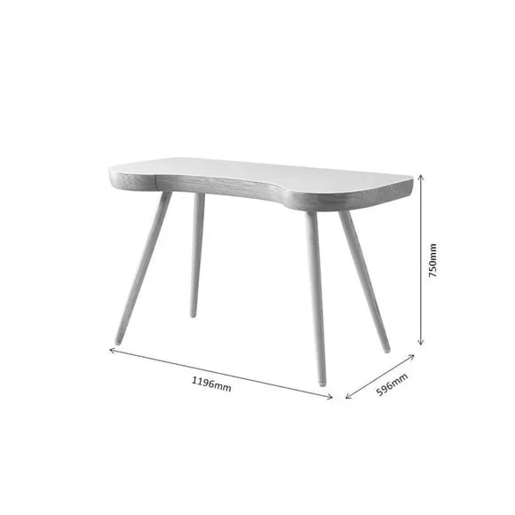 Desk with Storage Drawer - Oak, Wood Veneer