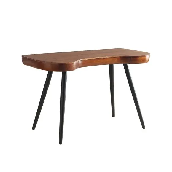 Desk with Storage Drawer - Walnut, Wood Veneer