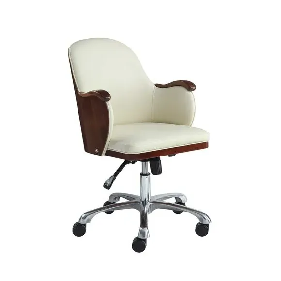 Office Chair with Tilt Mechanism - Walnut