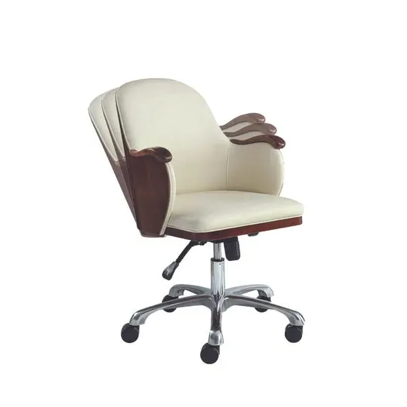 Office Chair with Tilt Mechanism - Walnut