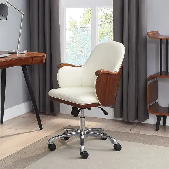 Office Chair with Tilt Mechanism - Walnut image