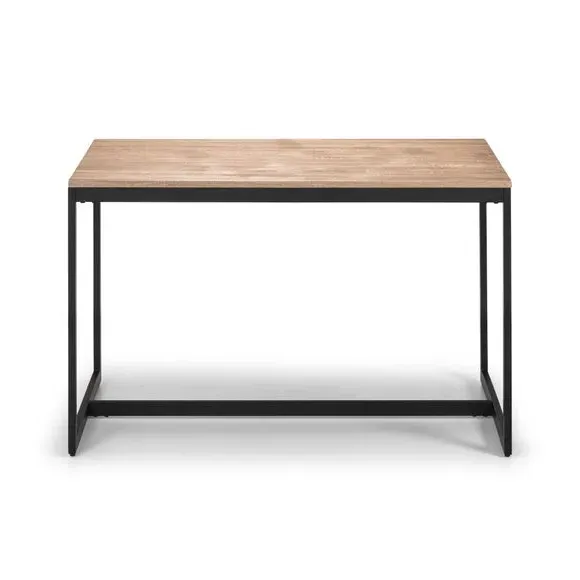 4-Seater Dining Table - Black, Metal