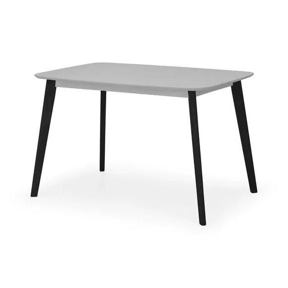 4-Seater Rectangular Dining Table - Grey, MDF