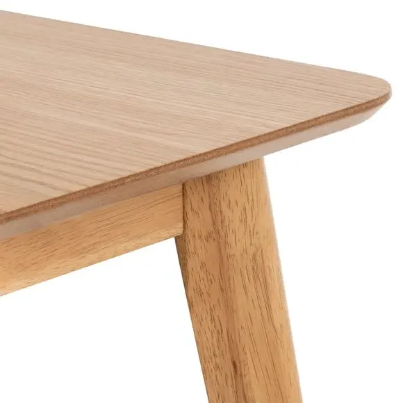 4-Seater Rectangular Dining Table - Oak