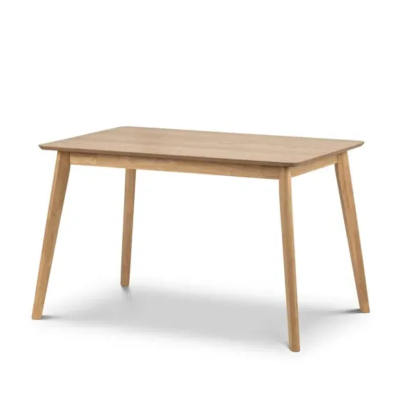 4-Seater Rectangular Dining Table - Oak image