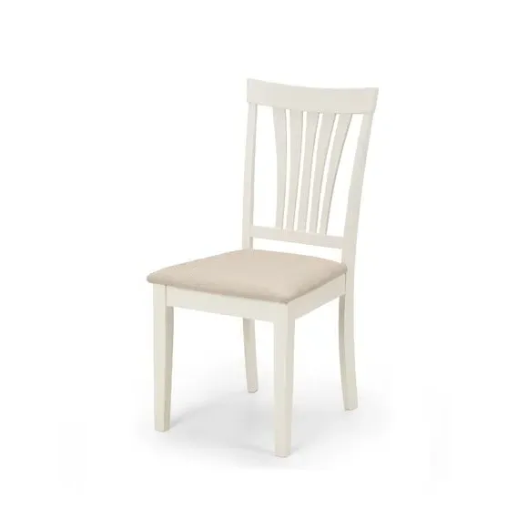 4-Seater Round Dining Set Extendable - Ivory, MDF image