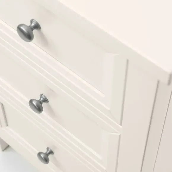 6-Drawer Dressing Table - White