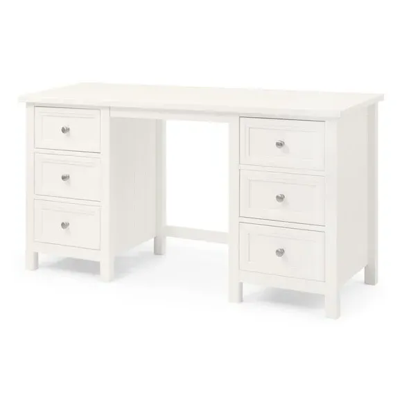 6-Drawer Dressing Table - White image