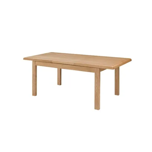 6-Seater Dining Table with Extension - Oak