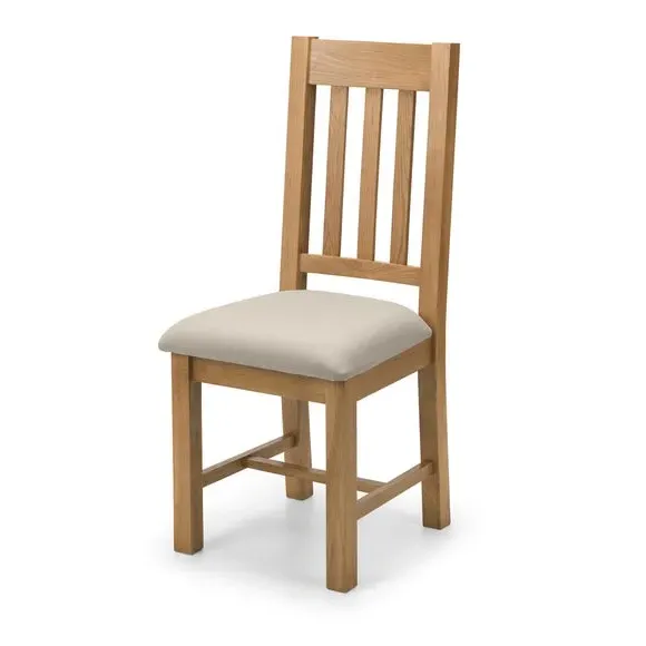 6-Seater Extendable Dining Set - Oak, Solid Wood