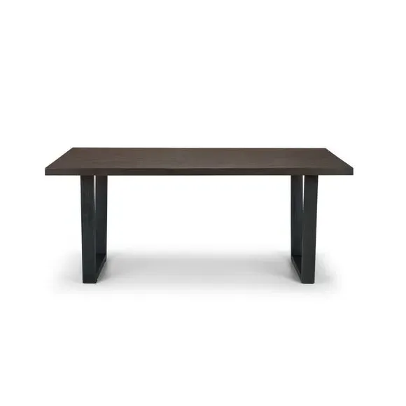 6-Seater Rectangular Dining Table - Dark Oak