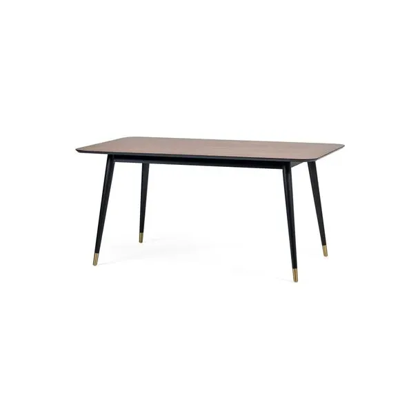 6-Seater Rectangular Dining Table - Walnut, Wood