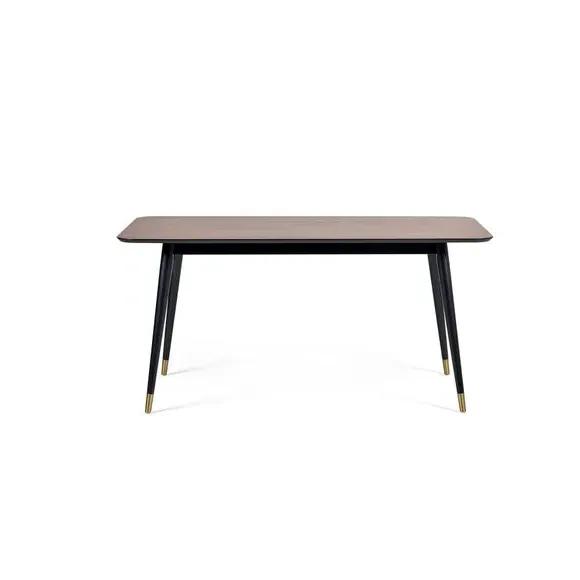 6-Seater Rectangular Dining Table - Walnut, Wood