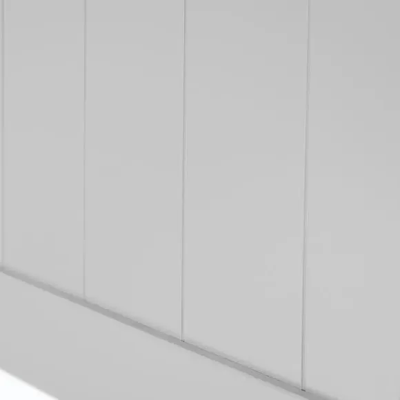 Bunk Bed Frame with Panels - Grey, Pine