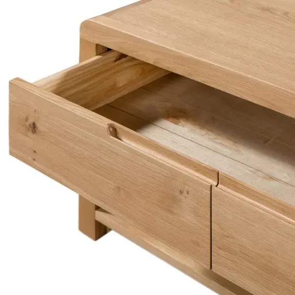 Curve Coffee Table - Oak, Solid Wood