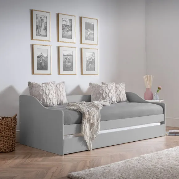 Daybed with Pull-Out Trundle - Grey image