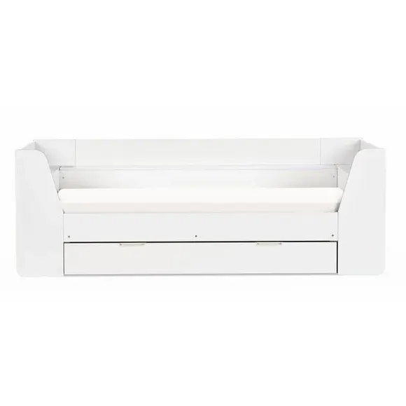 Daybed with Storage Drawers - White